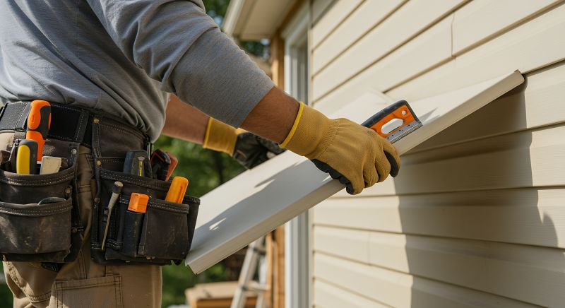 Installing Vinyl Siding on a House